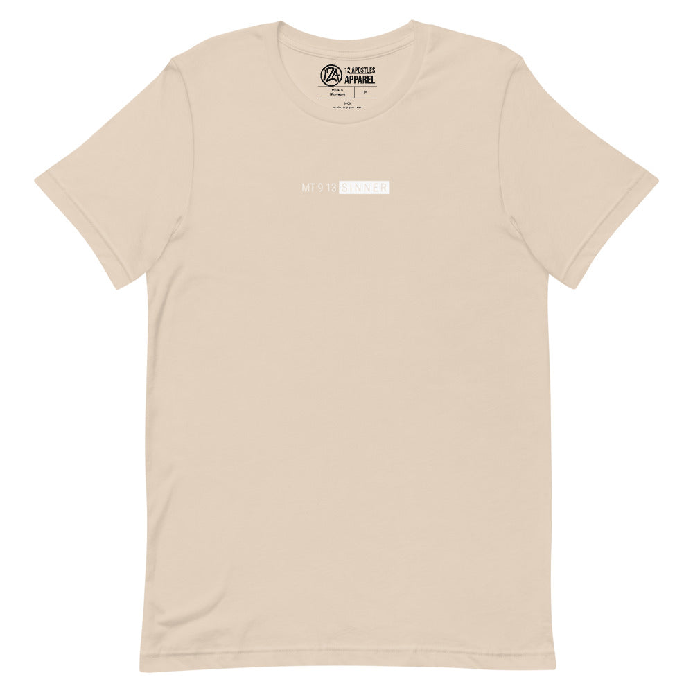 Sinner T-Shirt - Soft Cream